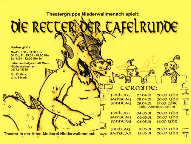  Die Retter der Tafelrunde 2001